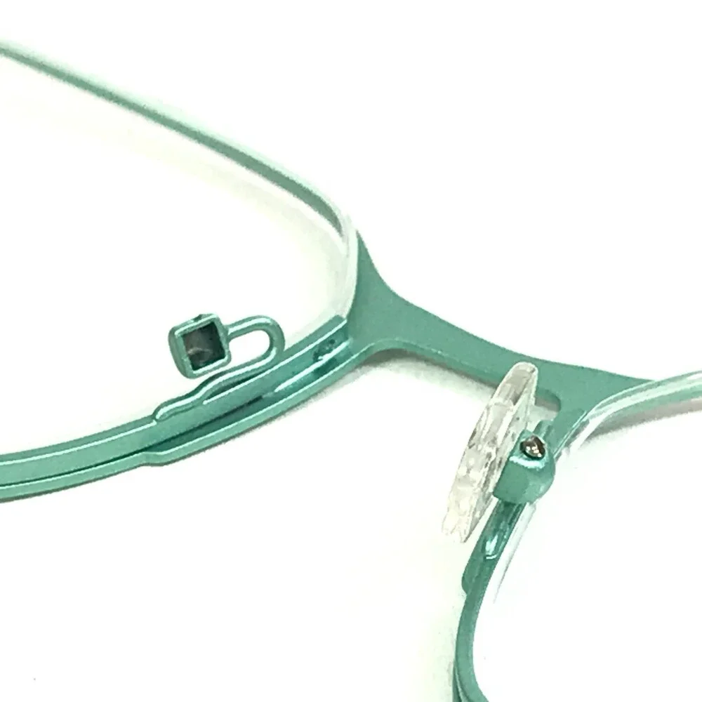 J.F. Rey Eyeglasses Frames JF2968 7040 Mint Green Bordeaux Semi Rim 50-19-143